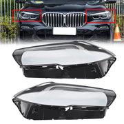 DURAFORCE New A Pair Headlight Lens Cover For BMW X5 X6 G05 G06 2019-2022 Left & Right US