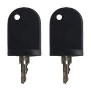 DURAFORCE 2 Pcs FOR EZGO Golf Cart Ignition Keys 611282 for 2008-Up RXV Gas/Electric Model