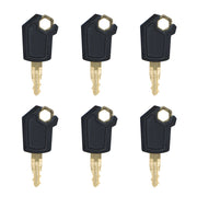 DURAFORCE 6PCS Ignition Keys 5P8500 For Caterpillar Heavy Equipment Replace 5P8500 Key