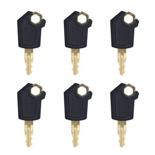 DURAFORCE 6PCS Ignition Keys 5P8500 For Caterpillar Heavy Equipment Replace 5P8500 Key