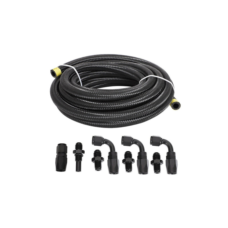 Automatic Transmission Cooler Line Nylon Steel Braided for GM 4L80E 6AN