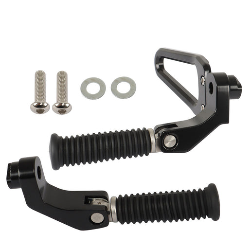 DURAFORCE Rear Footrest Pedal Passenger Footpeg Mounting Kit For BMW R18 2020 2021 2022