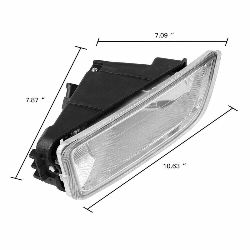 DURAFORCE For 2004 2005 2006 2007 2008 Acura TL 4DR Front Bumper Fog Lights Lamp w/wiring