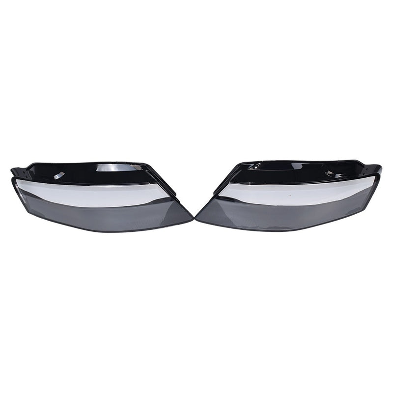 DURAFORCE 2PCS Left & Right For 2009-2012 Audi A4 Headlamp Cover Headlight Lens Cover
