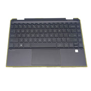 DURAFORCE Palmrest Keyboard Backlit Touchpad L73748-001 For HP Spectre X360 13-AW TPN-Q225