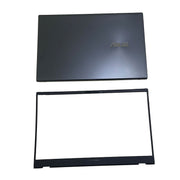 DURAFORCE For Asus Zenbook 14 Q408UG UX425U UX425E Top Back Cover+ Bezel Hinges Dark Green