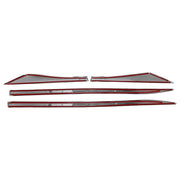 DURAFORCE For Nissan Rogue/X-Trail 2021-2025 Chrome Outside Body Side Molding Trim Cover