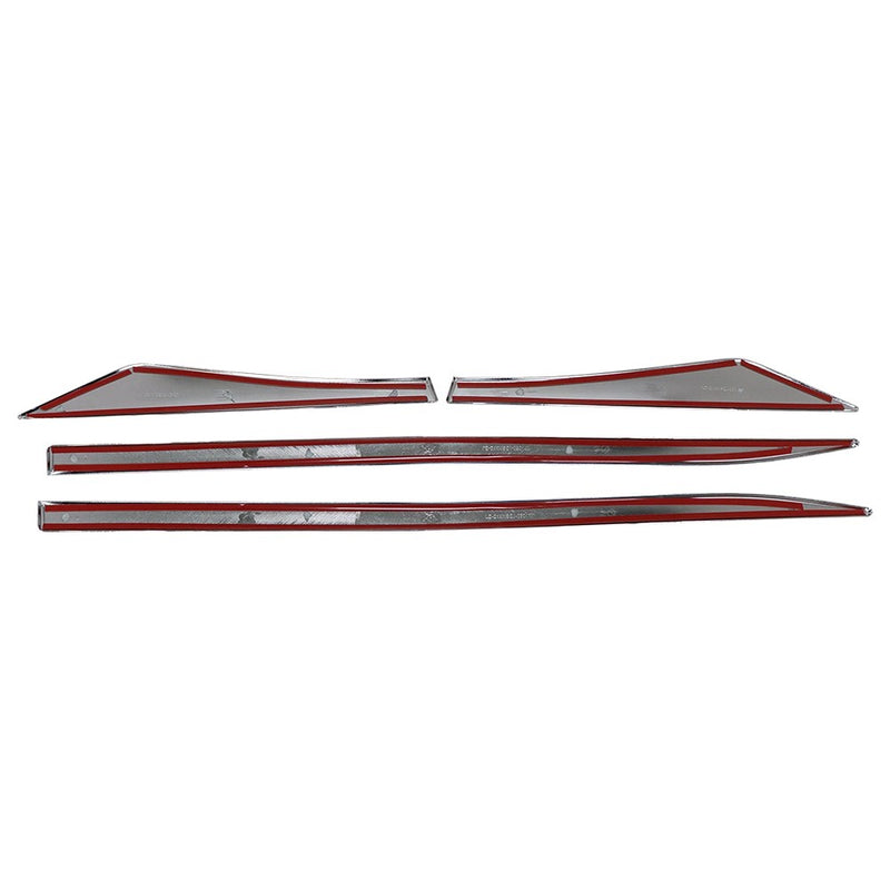 DURAFORCE For Nissan Rogue/X-Trail 2021-2025 Chrome Outside Body Side Molding Trim Cover