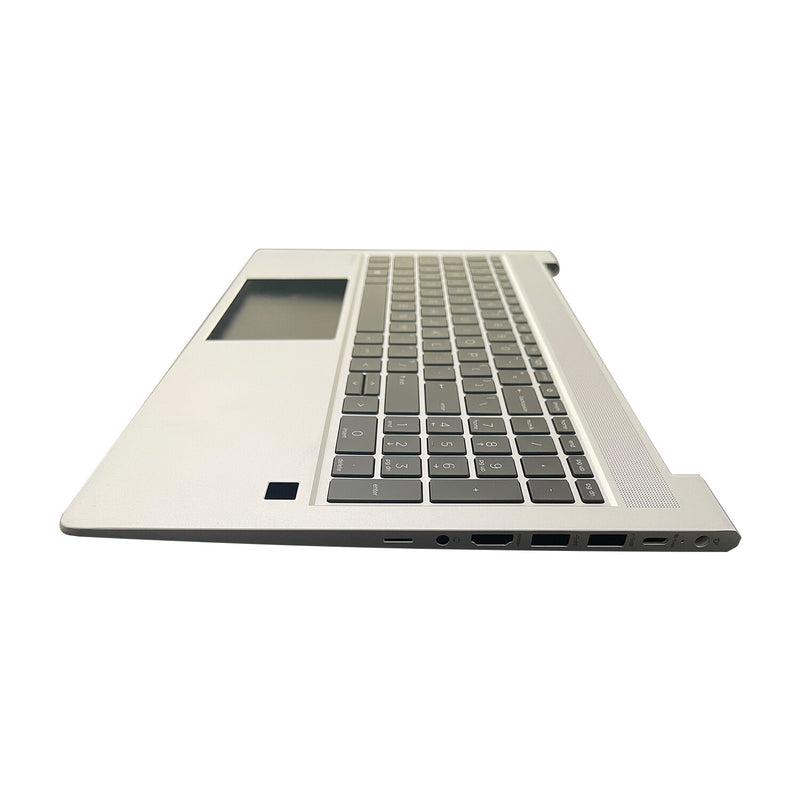 DURAFORCE For HP Probook 450 455 G9 Palmrest With Backlit US Keyboard Sliver N01933-001 US