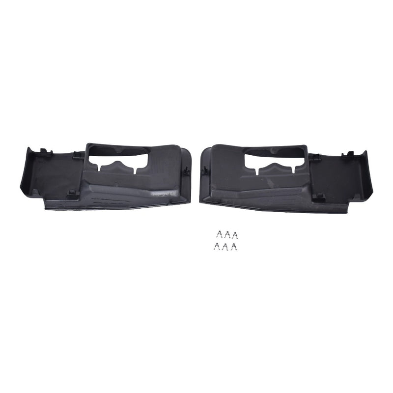 Front LH RH Plastic Tow Hook Bezel 2Pcs for Ford F 350 Super Duty 2022 Lariat