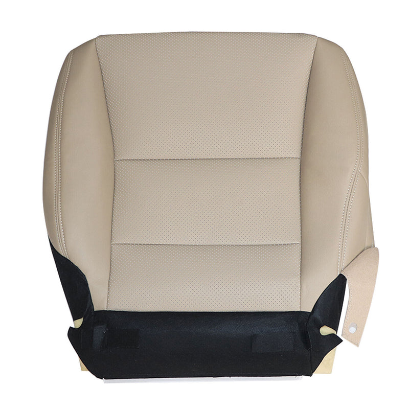 DURAFORCE For Honda Accord Sedan 2013-2017 Front Driver Bottom Leather Seat Cover Tan