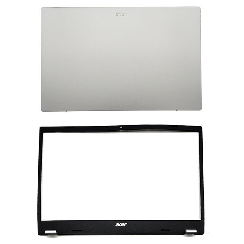 Top Lid Bezel Back Cover Silver for Acer Aspire A31524P 24PT A51558M US