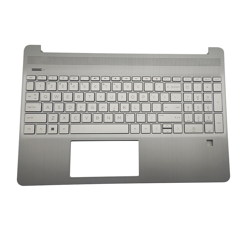 DURAFORCE For HP 15-DY 15-EF 15-ef0023dx Palmrest Non-Backlit Keyboard L63578-001 FPR Hole