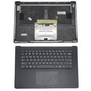DURAFORCE New For Microsoft Surface Laptop 4 1953 Palmrest Keyboard Touchpad Black 15in US