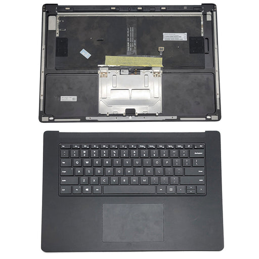 DURAFORCE New For Microsoft Surface Laptop 4 1953 Palmrest Keyboard Touchpad Black 15in US