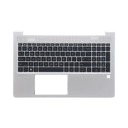 DURAFORCE New For HP PROBOOK 450 G8 455 G8 Palmrest Backlit Keyboard M21742-001 Silver US