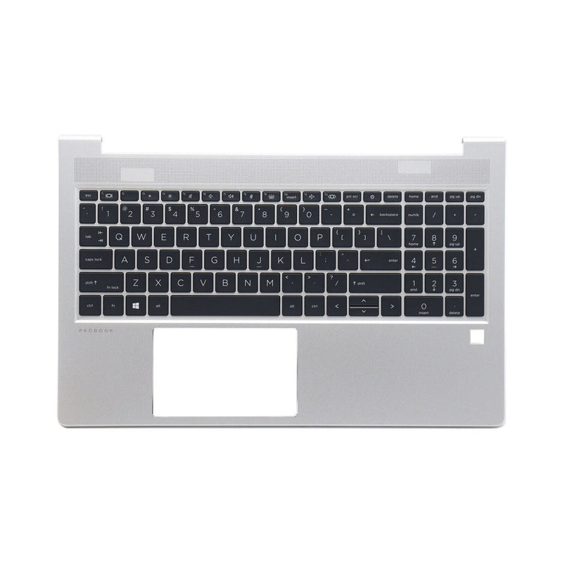 DURAFORCE New For HP PROBOOK 450 G8 455 G8 Palmrest Backlit Keyboard M21742-001 Silver US