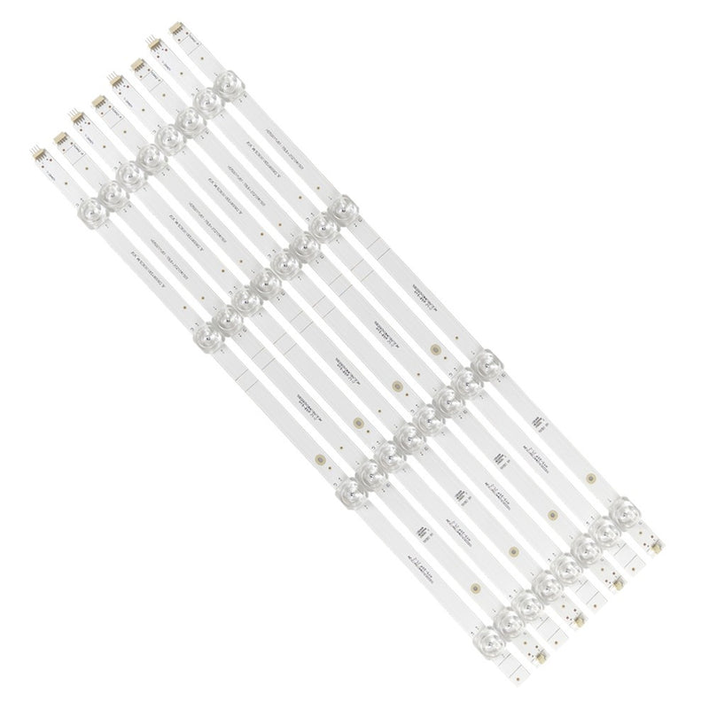 DURAFORCE For Hisense Toshiba SVH500AG1 SVH500AH2 LED Backlight Strips (4) 50A6G 50C350KU