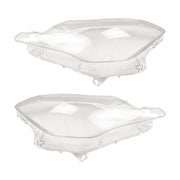 DURAFORCE A Pair Front Side Headlight Lens Cover For 2014- 2017 Maserati Quattroporte