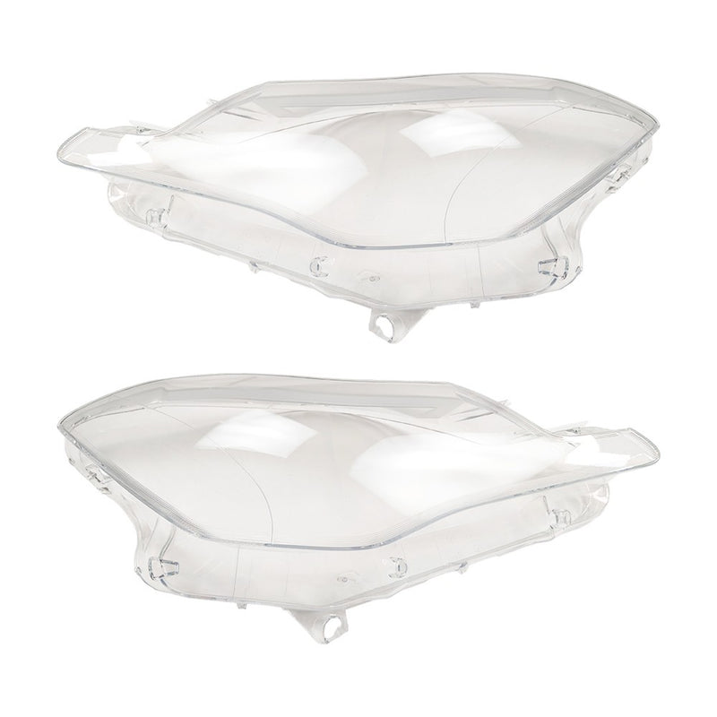 DURAFORCE A Pair Front Side Headlight Lens Cover For 2014- 2017 Maserati Quattroporte