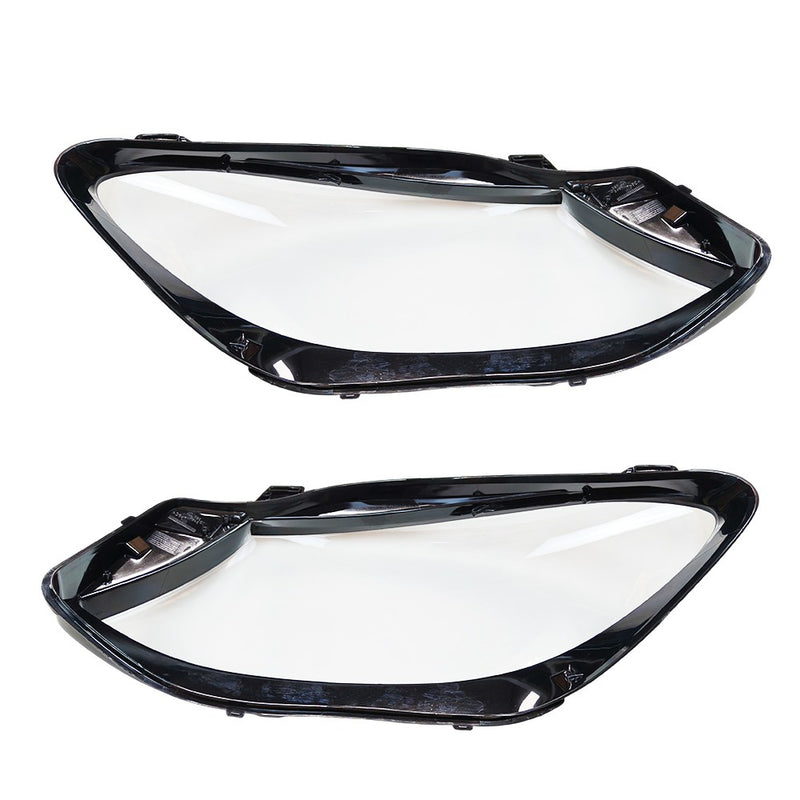 DURAFORCE For Mercedes Benz W166 GLE350 GLE450 2016-2019 Headlight Lens Covers Clear