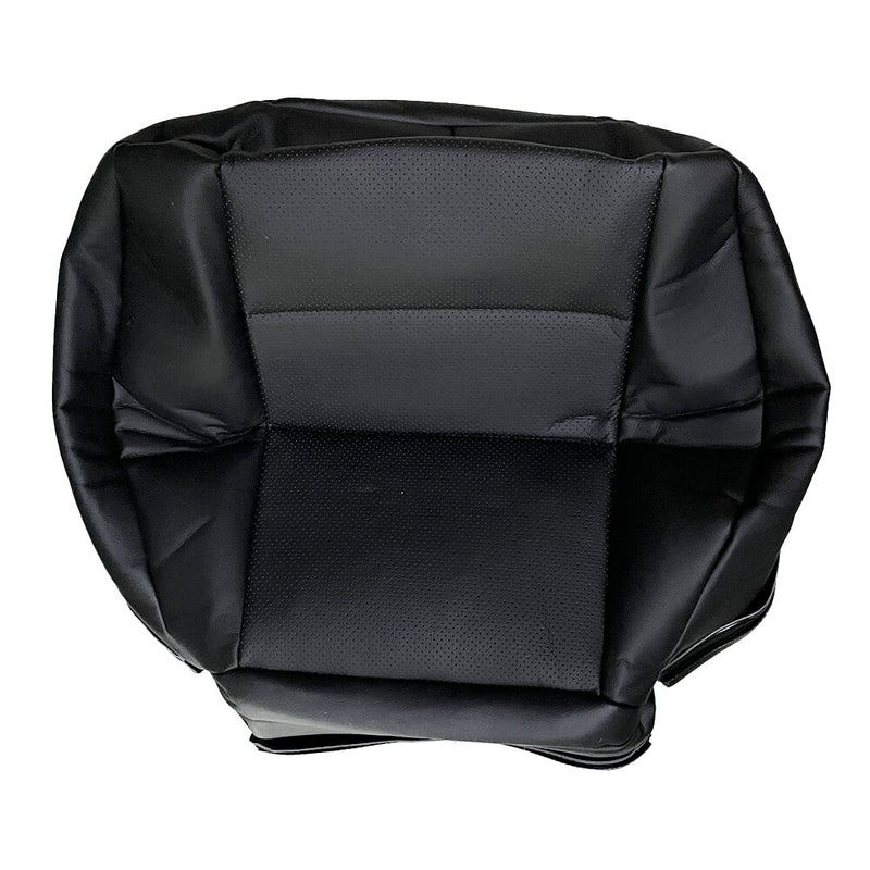DURAFORCE For 2008-2014 Mercedes Benz C300 350 Driver Bottom Leather Seat Cover Black