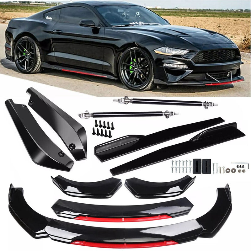 DURAFORCE For Mazda 2 3 6 Front Rear Bumper Lip Spoiler Splitter Body Kit Side Skirt