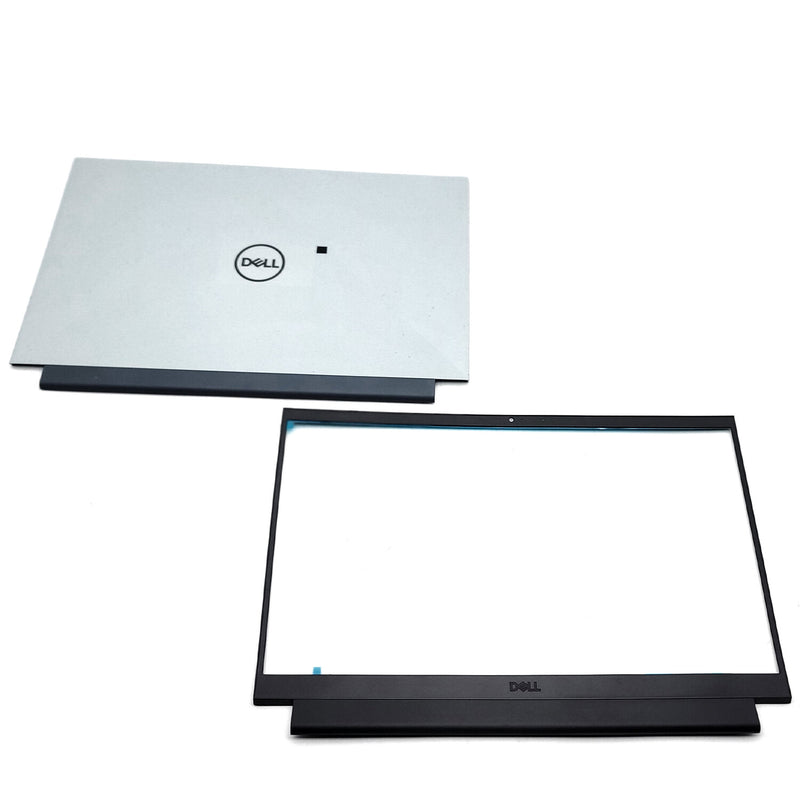 DURAFORCE 0W9XD4 W9XD4 White For Dell G15 5510 5511 5515 Top Lid Rear Back Cover+ Bezel US