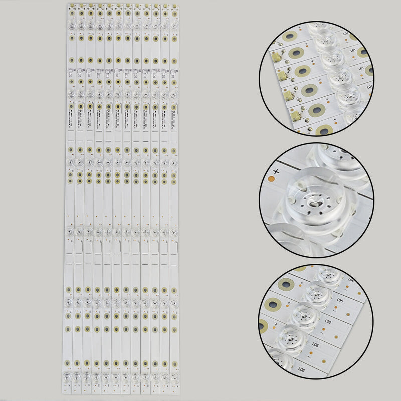 DURAFORCE LED Strips For Sharp LC-65Q6020U LC-65Q620U LC-65Q7300U LC-65N7003U LC-65N6003U