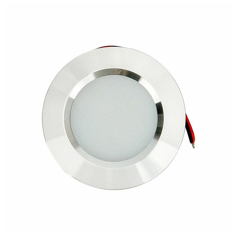 DURAFORCE 6X 12V LED Lights Recessed Ceiling light For RV Camper Interior Cool White 6400K