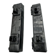 DURAFORCE Rear Left & Rear Right Side Bumper Bracket 2PCS For 2016-2021 2022 Honda Civic