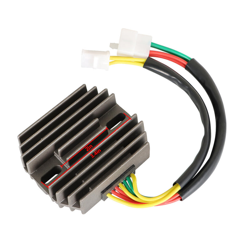 DURAFORCE Motorcycle Regulator Rectifier for Honda VT600C VT600Cd Shadow VLX 1999-2007