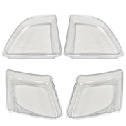 DURAFORCE For Lexus LX470 1998-2007 1 Pair Front Headlight Clear Lens Housing + Seal Glue