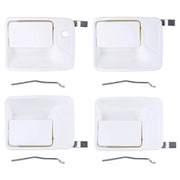 DURAFORCE 4× Front & Rear Outside Door Handle Fit For 1999-2016 Ford Super Duty F250 F350