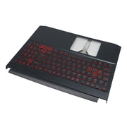 DURAFORCE For Acer Nitro 5 AN515-57 Palmrest Backlit Keyboard Narrow Cable 6B.QEXN2.001 US