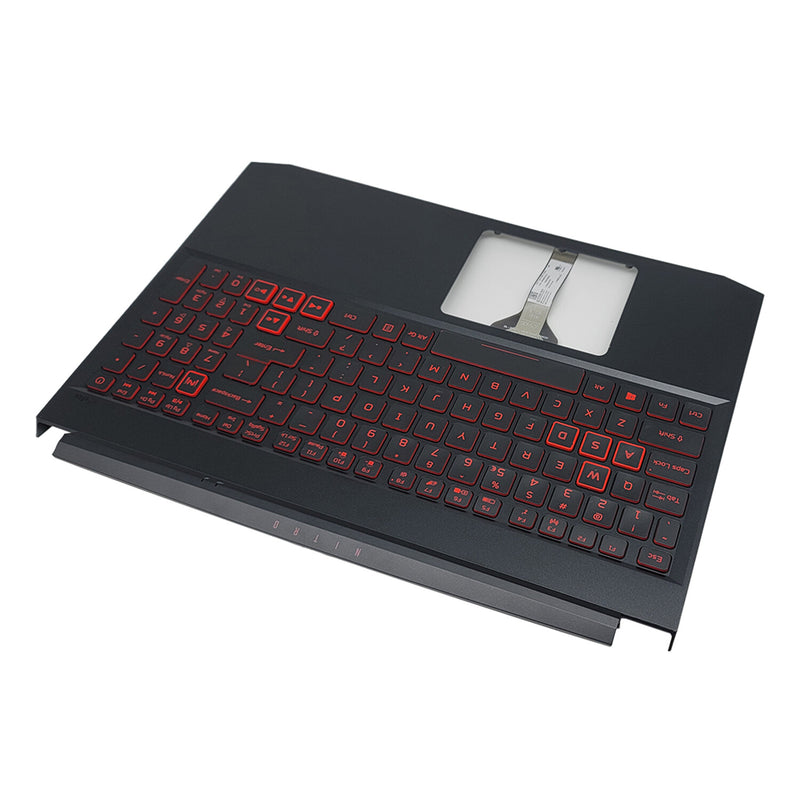 DURAFORCE For Acer Nitro 5 AN515-57 Palmrest Backlit Keyboard Narrow Cable 6B.QEXN2.001 US