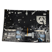 DURAFORCE For MSI GF65 9SD 9SE 10SD MS-16W1 Palmrest Backlit Keyboard Upper Case Black US