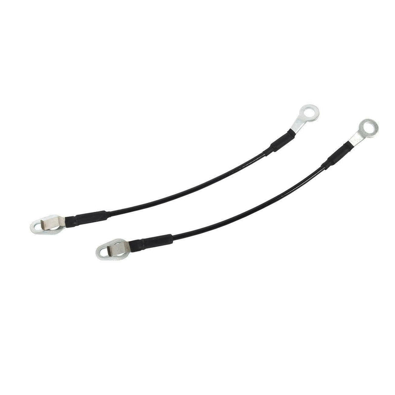 For 99-06 Silverado Sierra Avalanche H2 SUT Chevy GMC Pair Tailgate Cable Strap