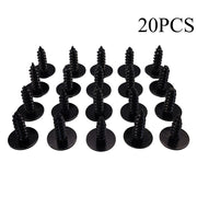 DURAFORCE 20Pcs Screw Bolt Retainer Fender Liner Under Cover Screw For Toyota 90159-60498