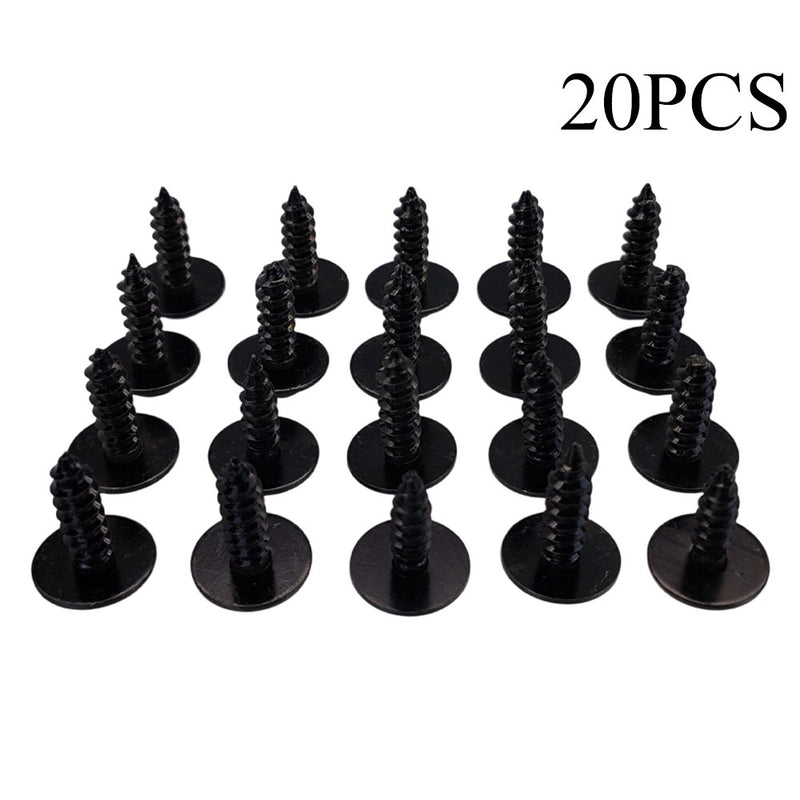 DURAFORCE 20Pcs Screw Bolt Retainer Fender Liner Under Cover Screw For Toyota 90159-60498