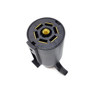 DURAFORCE 7 Way Round RV Style Trailer Light Plug Connector Replacement End Blade Pin new