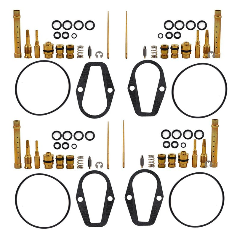 DURAFORCE Four Carb Rebuild Kits Kit for Honda CB500 F CB500F CB 500 Carburetor Jet