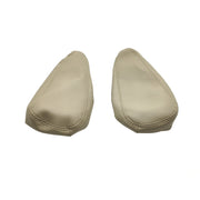 DURAFORCE 2pcs For 2003-2009 Lexus GX470 Beige Leather Seat Armrest Replacement Cover