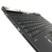 DURAFORCE For Dell 17 G7 7700 0RC7PR RC7PR US Palmrest Upper Case w/Backlit Keyboard Black