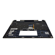DURAFORCE Blue Palmrest Backlit Keyboard For HP Spectre X360 13-AP 13-AP0013DX L37683-001