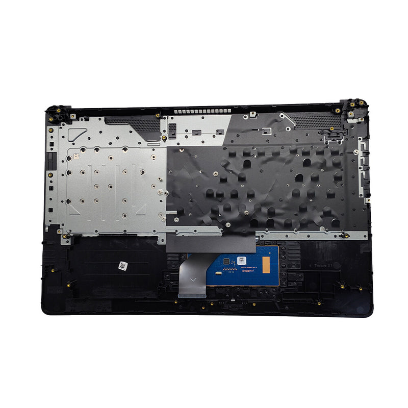 DURAFORCE Palmrest Non-Backlit US Keyboard 73H1 PTP Touchpad Black For HP 17BY 17-CA 17-BY
