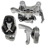 DURAFORCE 3 Pcs FOR NISSAN ROGUE 1.5L 2021 2022 2023 2024 ENGINE MOTOR MOUNT NEW