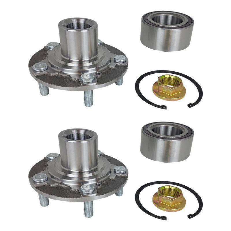 DURAFORCE 2 Front Wheel Hub Bearing Kit for Honda Civic 2016-2021 Insight 2019-2022 1.5L