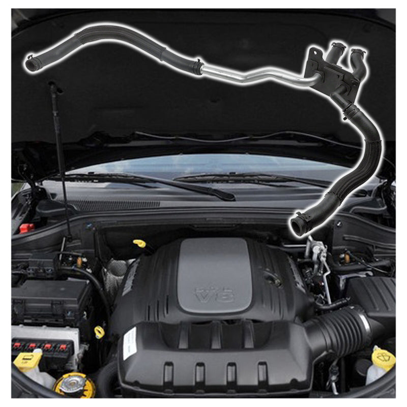 DURAFORCE Heater Hose Set and Return Hose For Grand Cherokee 2011-21 Dodge Durango 2011-14