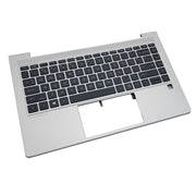 DURAFORCE New For HP Elitebook 640 G9 Laptop Upper Palmrest Backlit US Keyboard N17709-001